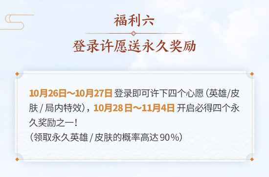 王者荣耀周年庆典10月26日开启 限定皮肤免费拿